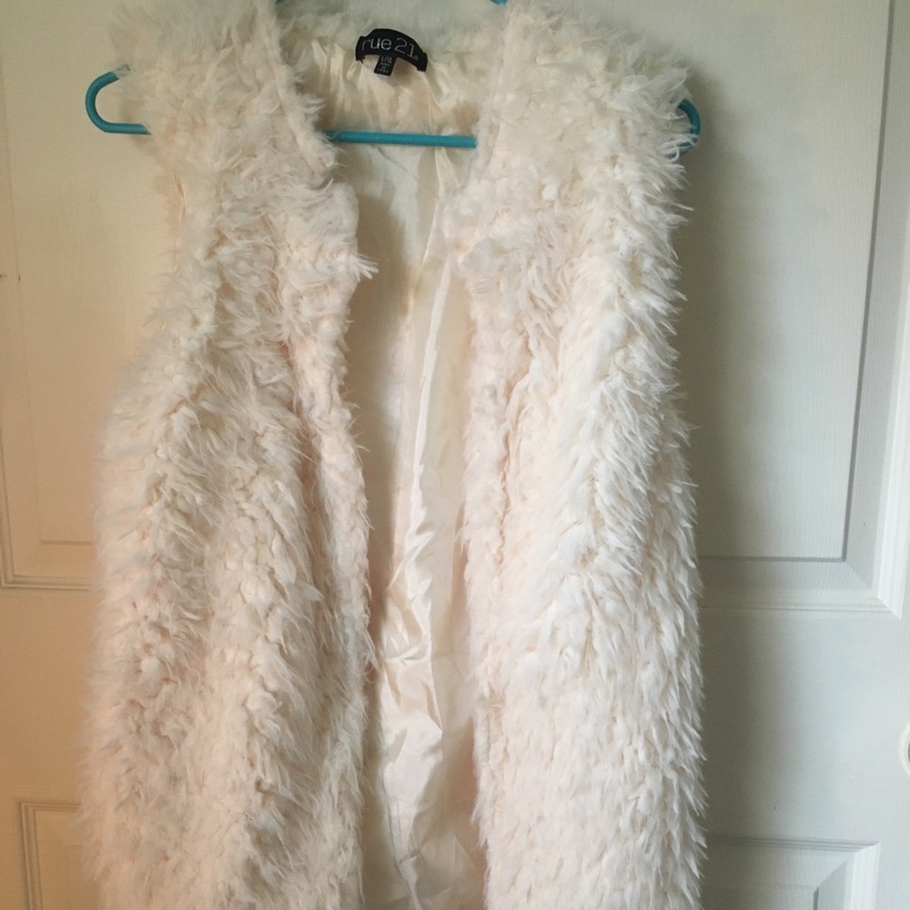 Long Teddy Material Vest